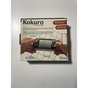 Excalibur Kakuro Electronic Handheld Puzzle Game Portable Digital Brain Teaser